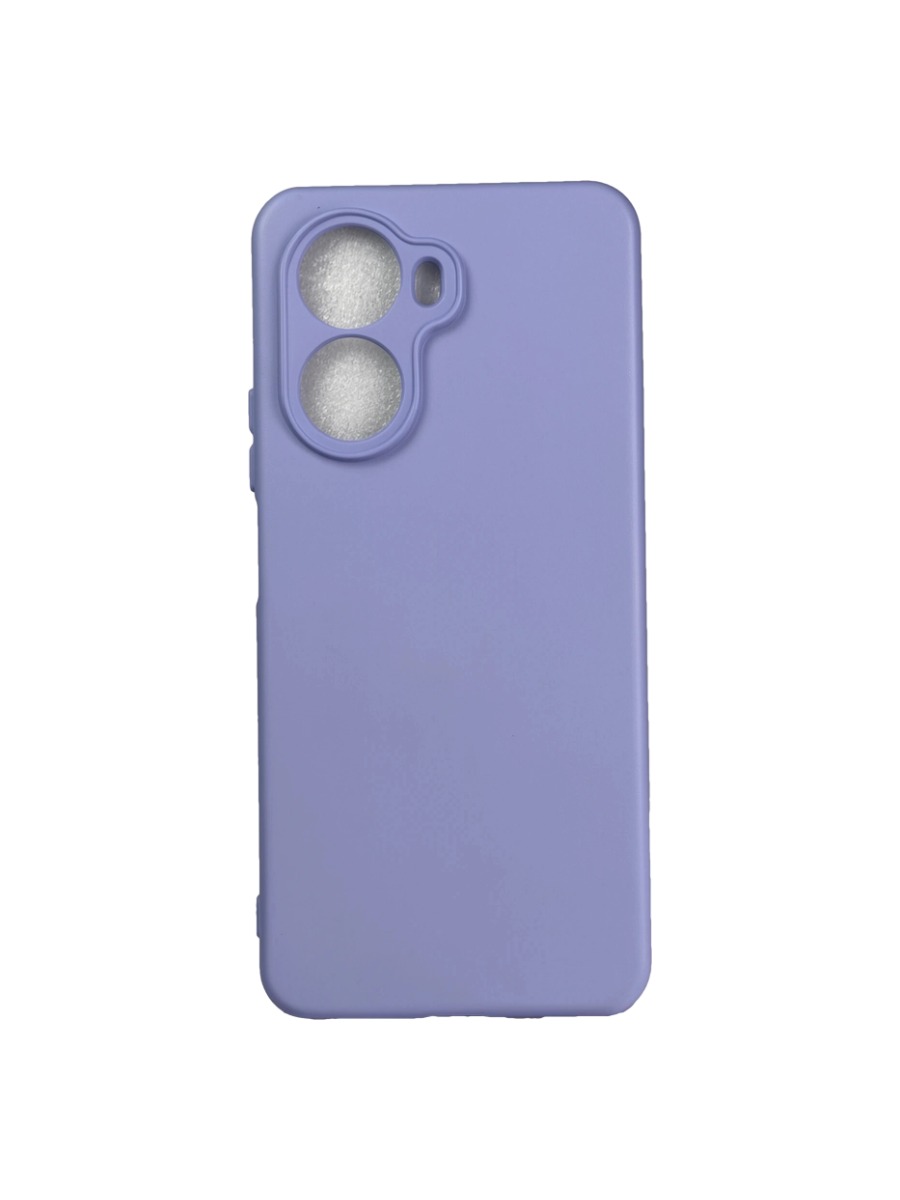 Плотный силиконовый чехол Soft-touch для Huawei Nova 10SE сиреневый Плотный силиконовый чехол Soft-touch для Huawei Nova 10SE сиреневый — изображение 1