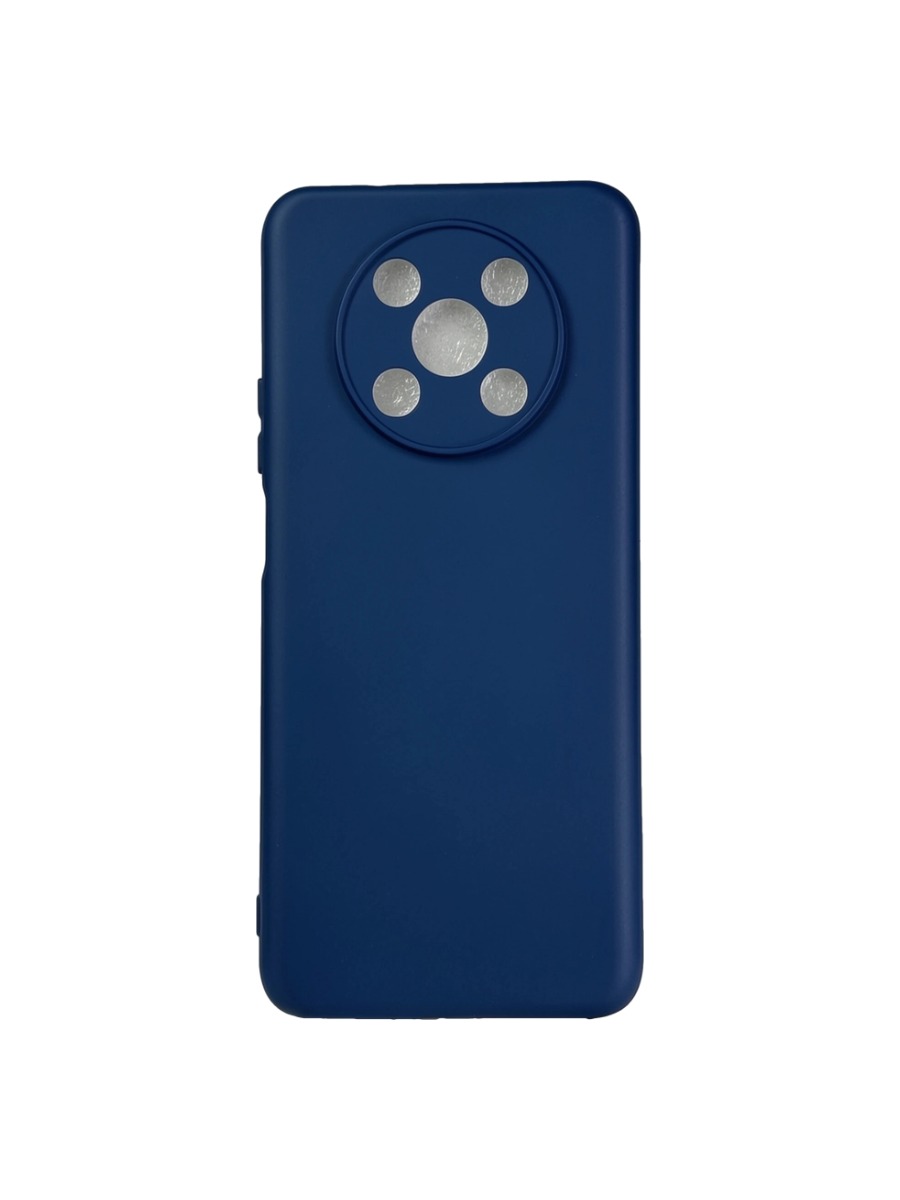 Плотный силиконовый чехол Soft-touch для Huawei Nova Y90 (2022) темно-синий Плотный силиконовый чехол Soft-touch для Huawei Nova Y90 (2022) темно-синий — изображение 1