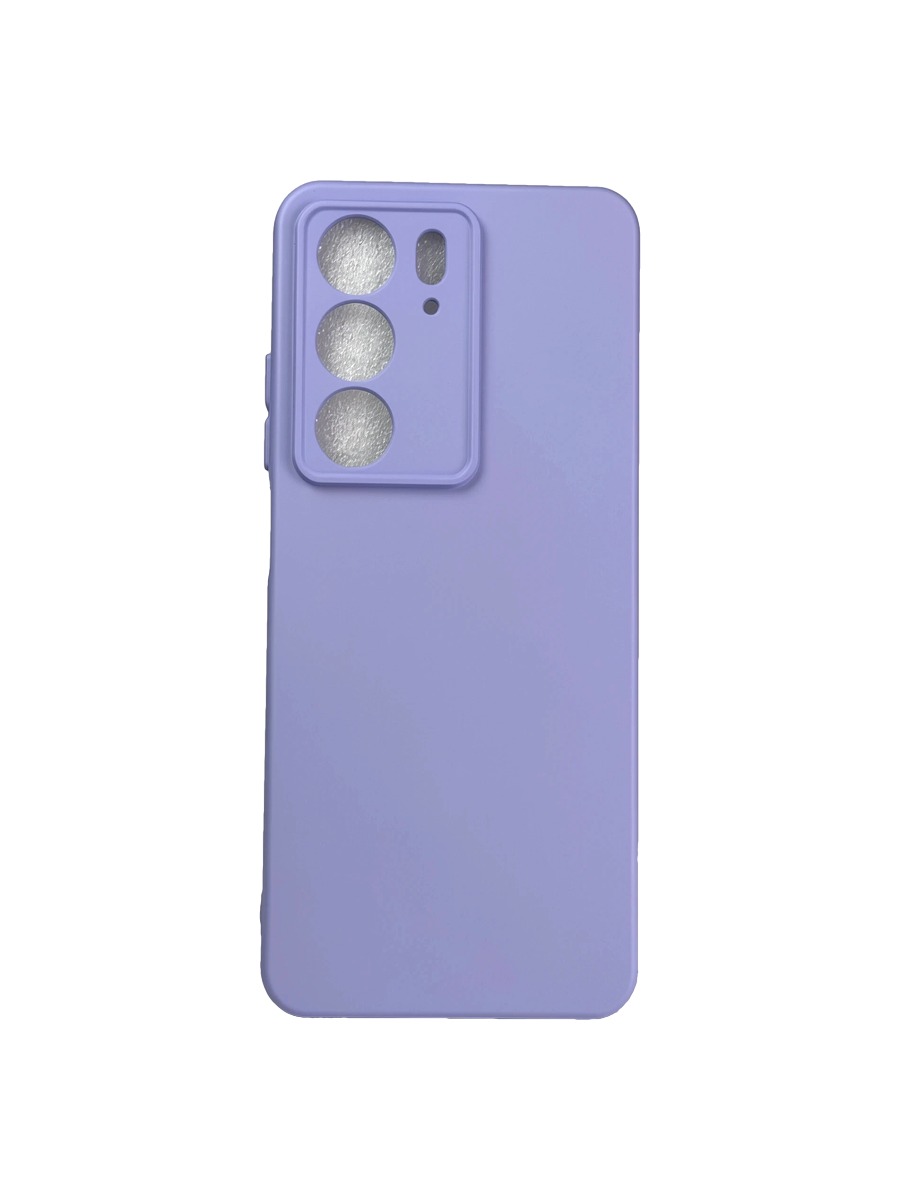Плотный силиконовый чехол Soft-touch для Realme C75 сиреневый Плотный силиконовый чехол Soft-touch для Realme C75 сиреневый — изображение 1