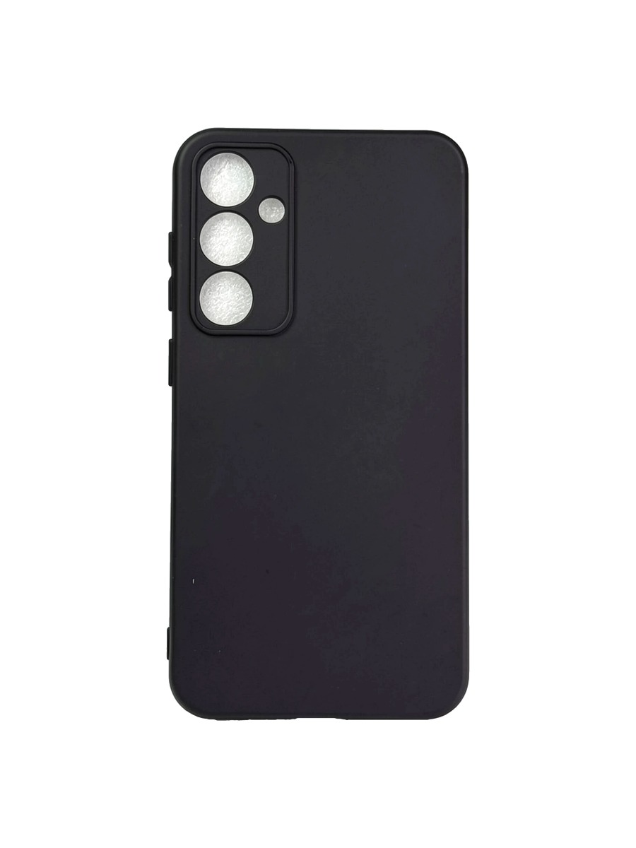 Плотный силиконовый чехол Soft-touch для Samsung Galaxy S23FE черный Плотный силиконовый чехол Soft-touch для Samsung Galaxy S23FE черный — изображение 1