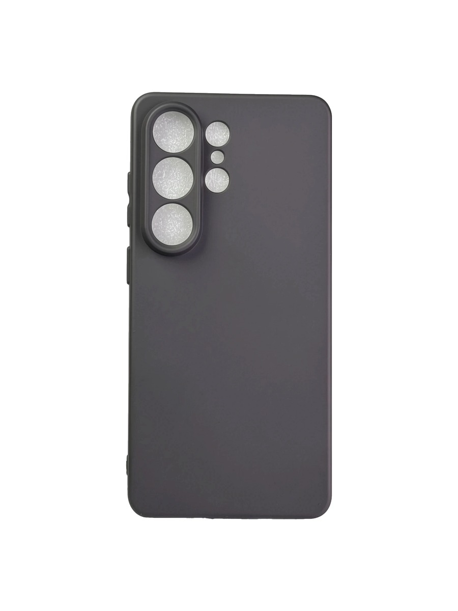 Плотный силиконовый чехол Soft-touch для Samsung Galaxy S26 Ultra серый Плотный силиконовый чехол Soft-touch для Samsung Galaxy S26 Ultra серый — изображение 1