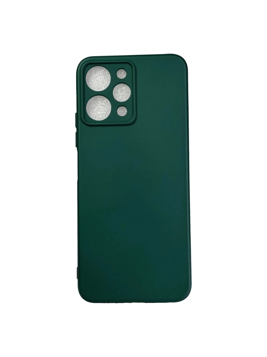 Плотный силиконовый чехол Soft-touch для Xiaomi Redmi 12 хаки Плотный силиконовый чехол Soft-touch для Xiaomi Redmi 12 хаки — изображение 1