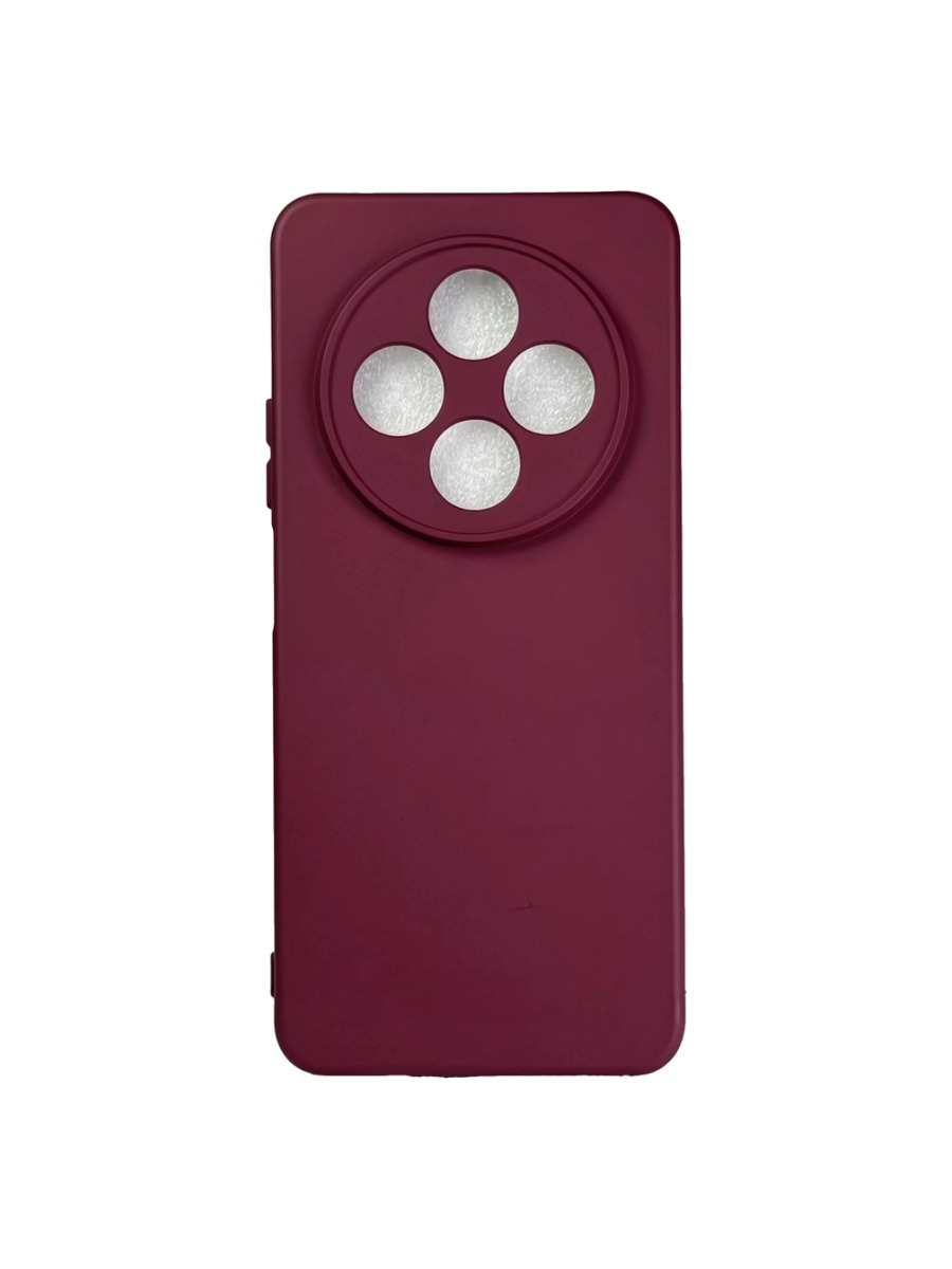 Плотный силиконовый чехол Soft-touch для Xiaomi Redmi 14C:Poco C75 (5G):Poco M7 (5G) бордовый Плотный силиконовый чехол Soft-touch для Xiaomi Redmi 14C/Poco C75 (5G)/Poco M7 (5G) бордовый — изображение 1