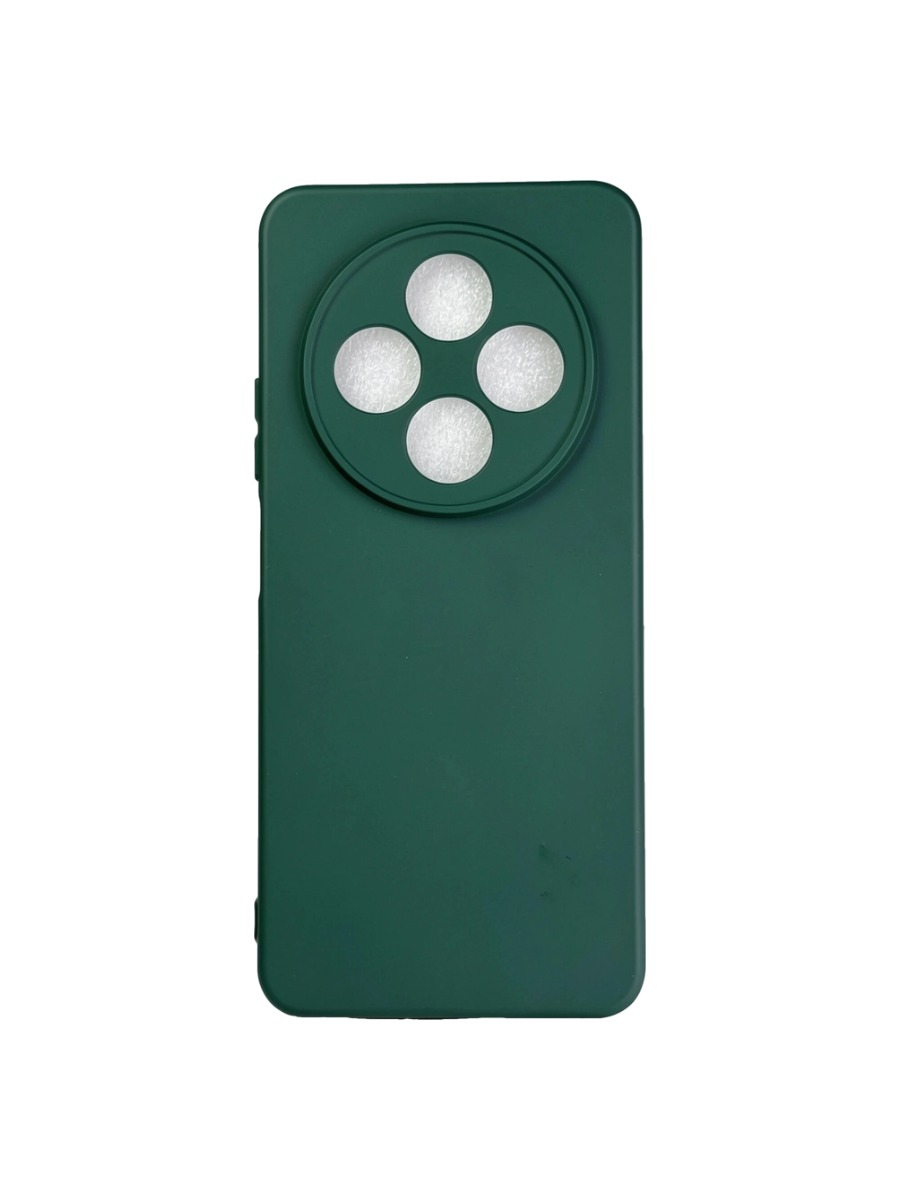 Плотный силиконовый чехол Soft-touch для Xiaomi Redmi 14C:Poco C75 (5G):Poco M7 (5G) хаки Плотный силиконовый чехол Soft-touch для Xiaomi Redmi 14C/Poco C75 (5G)/Poco M7 (5G) хаки — изображение 1