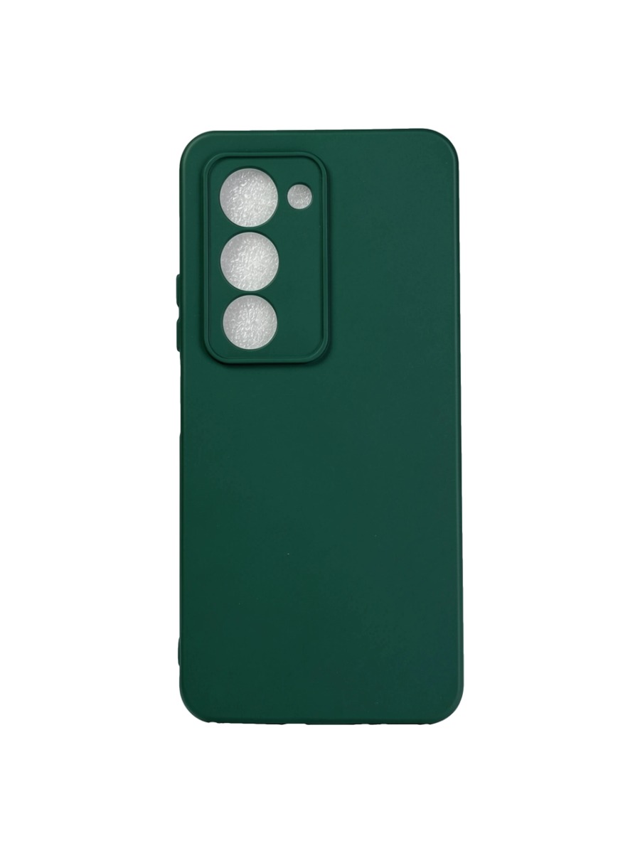 Плотный силиконовый чехол Soft-touch для Xiaomi Redmi 15 хаки Плотный силиконовый чехол Soft-touch для Xiaomi Redmi 15 хаки — изображение 1