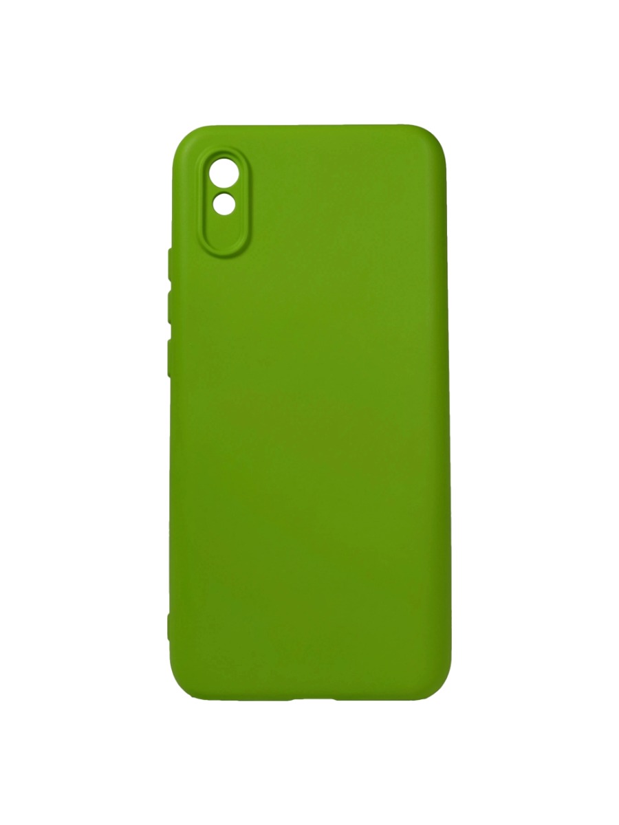 Плотный силиконовый чехол Soft-touch для Xiaomi Redmi 9A мятный Плотный силиконовый чехол Soft-touch для Xiaomi Redmi 9A мятный — изображение 1
