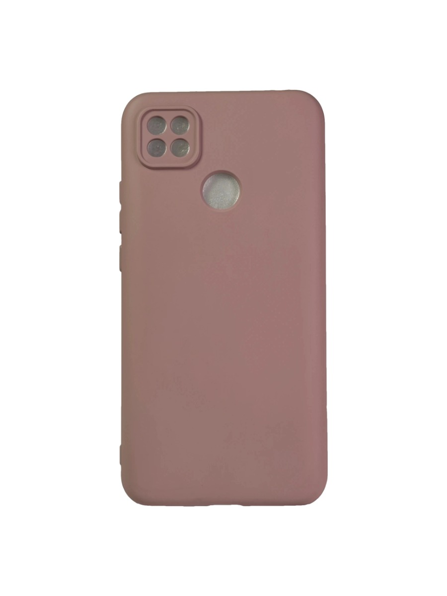Плотный силиконовый чехол Soft-touch для Xiaomi Redmi 9C бежевый Плотный силиконовый чехол Soft-touch для Xiaomi Redmi 9C бежевый — изображение 1