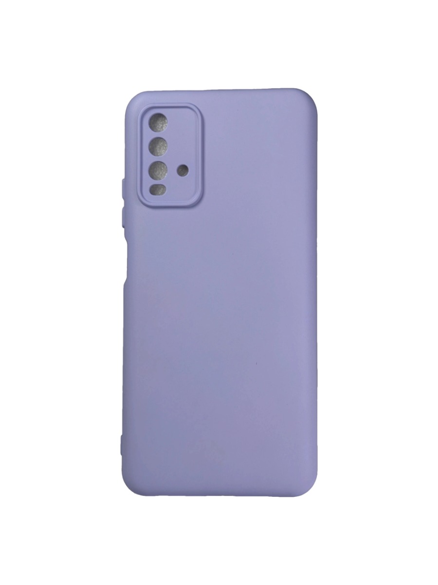 Плотный силиконовый чехол Soft-touch для Xiaomi Redmi 9T светло-сиреневый Плотный силиконовый чехол Soft-touch для Xiaomi Redmi 9T светло-сиреневый — изображение 1