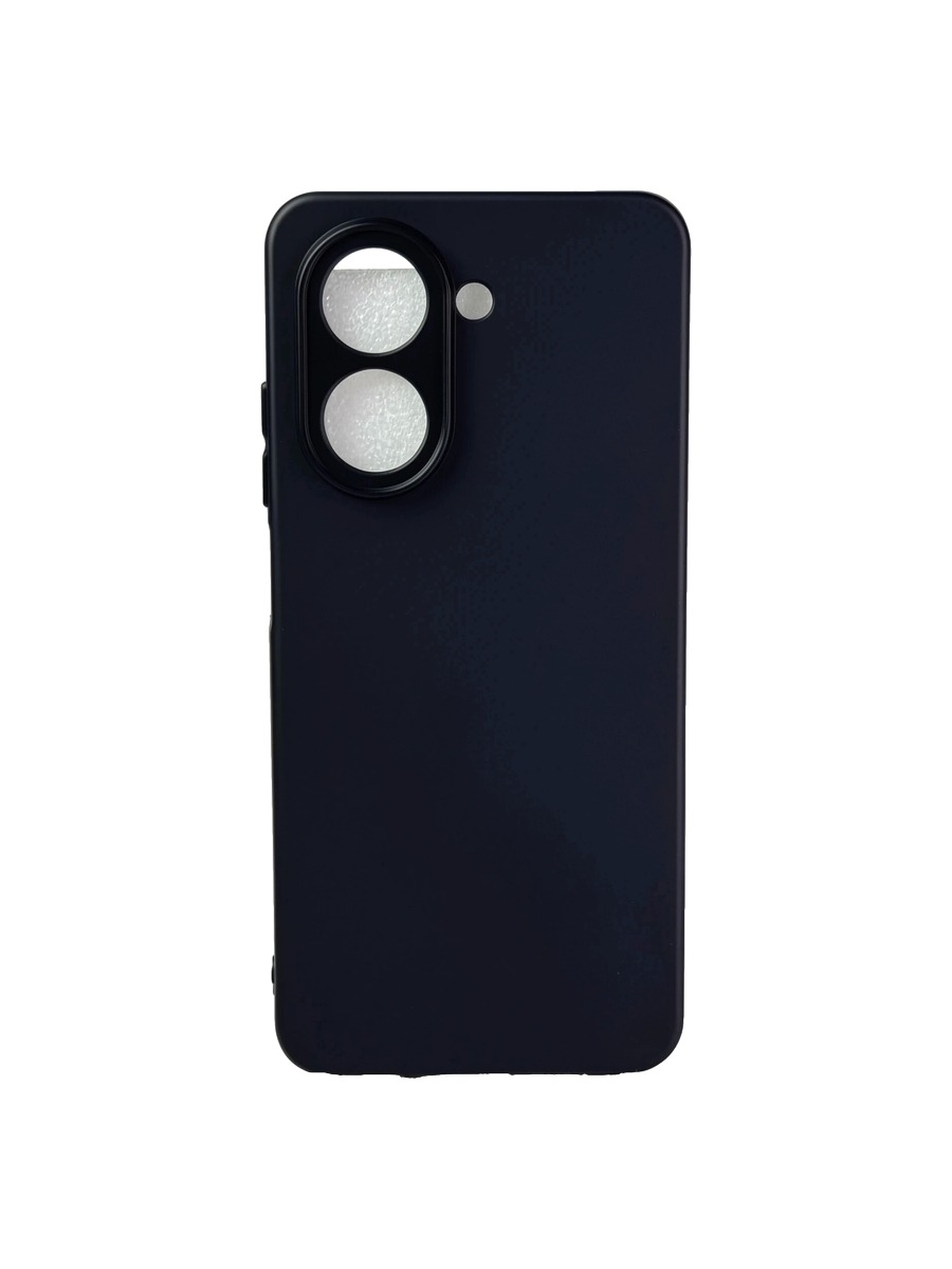 Плотный силиконовый чехол Soft-touch для Xiaomi Redmi A5 черный Плотный силиконовый чехол Soft-touch для Xiaomi Redmi A5 черный — изображение 1