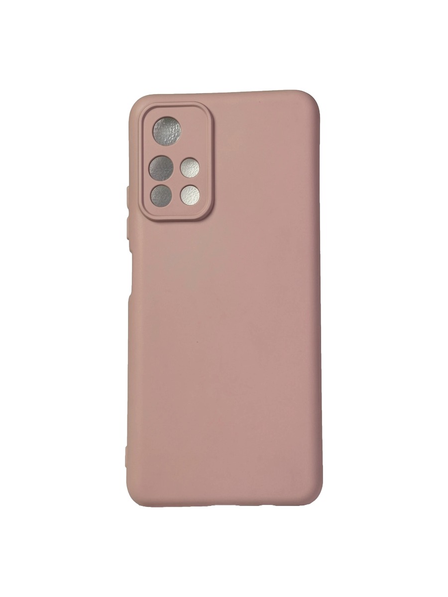 Плотный силиконовый чехол Soft-touch для Xiaomi Redmi Note 10T бежевый Плотный силиконовый чехол Soft-touch для Xiaomi Redmi Note 10T бежевый — изображение 1